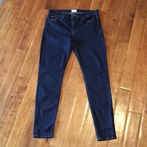 Hudson dark blue skinny jeans, sz 29